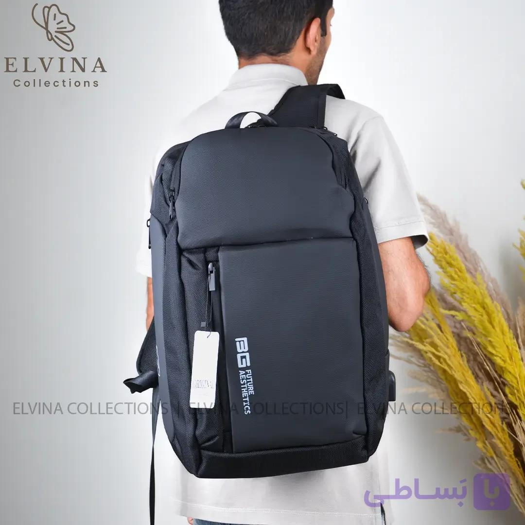 کوله پشتی لپ تاپ بنج Bange کد1795 دارای کاور لپتاپ مجزا — تصویر 1