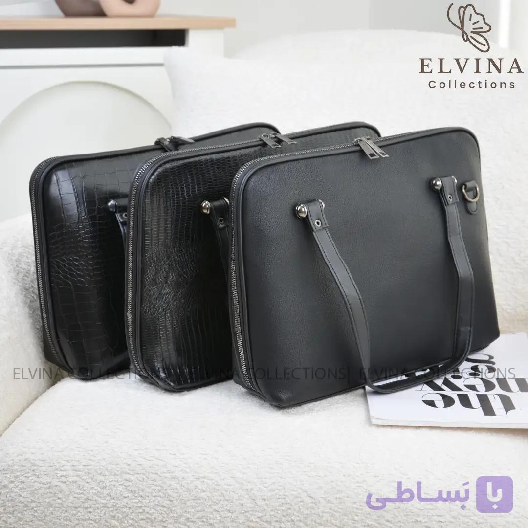 کیف چرم اداری زنانه کد 223 — تصویر 1