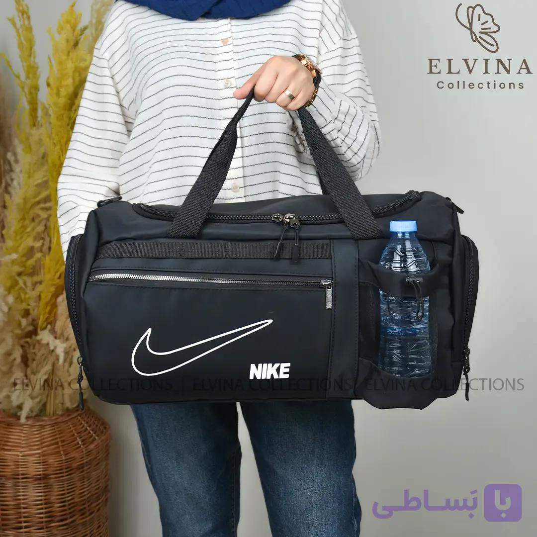 ساک ورزشی اسپرت نایک کد 1800 دارای جای کفش و بطری آب — تصویر 1