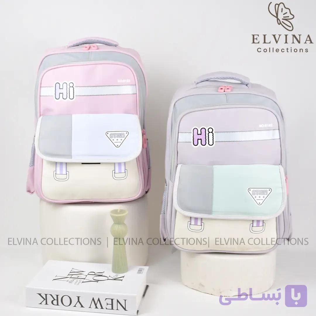 کیف مدرسه فانتزی دخترانه طرحHi کد1865 — تصویر 1