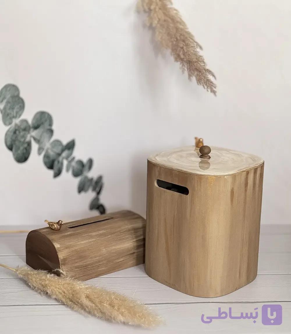جا‌دستمالی چوب و رزین تکنیک دریا کارِدست