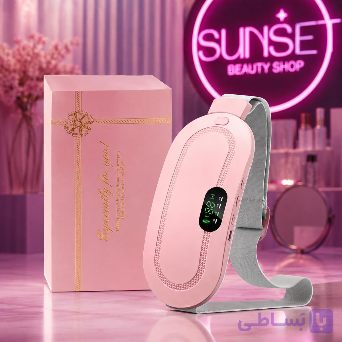ماساژور شکم مدل MDHL-PINK اورجینال (گرما و ویبره)