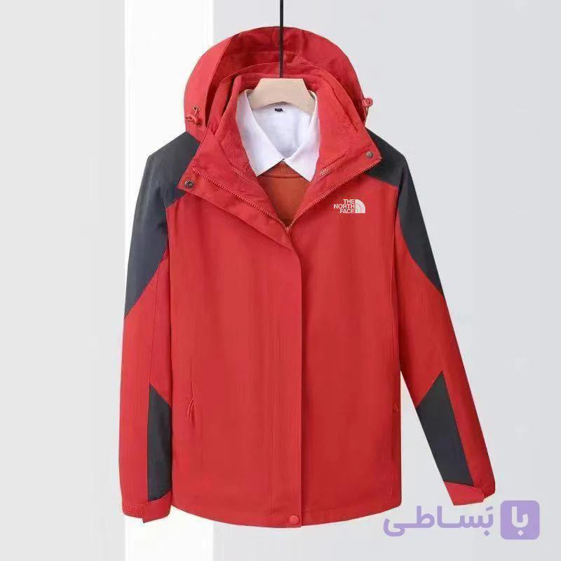 کاپشن دوپوش کوهنوردی و استفاده روزمره  برند The North Face
