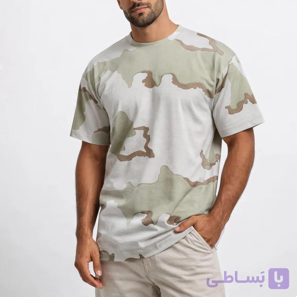 تیشرت مرزبانی مردانه کد A1069
