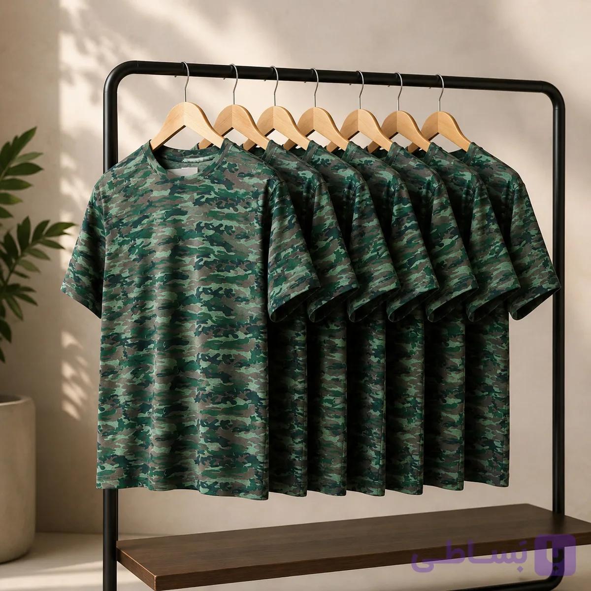 تیشرت ارتشی مردانه کد A1068