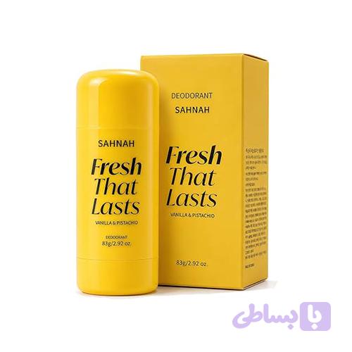 مام دئودورانت مدل FRESH THAT LASTS رایحه وانیلا برند مدی کیوب حجم 83 گرم
