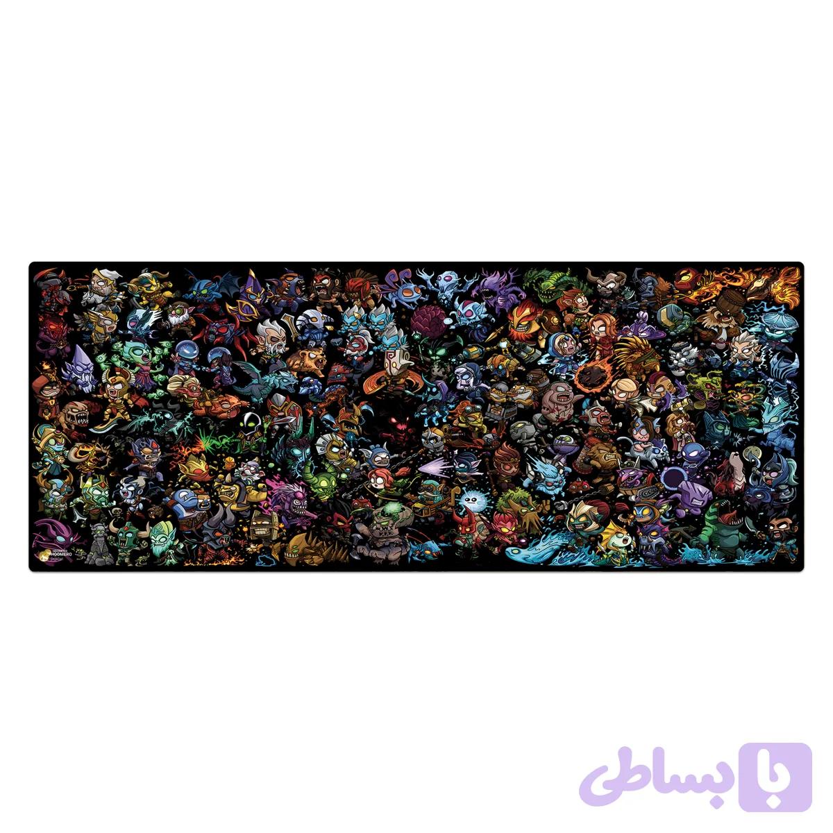 دسک پد هومرو مدل HXD001 طرح Dota 2 سایز 40×100 سانتی‌متر — تصویر 1