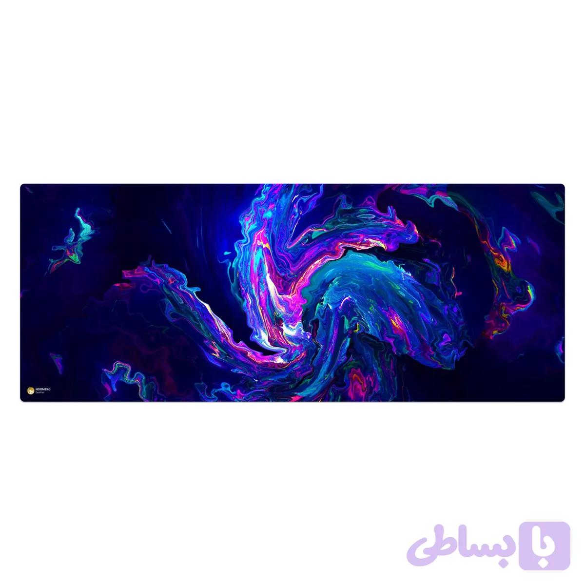 دسک پد هومرو مدل HX262 طرح کهکشان سایز 40×100 سانتی‌متر — تصویر 1