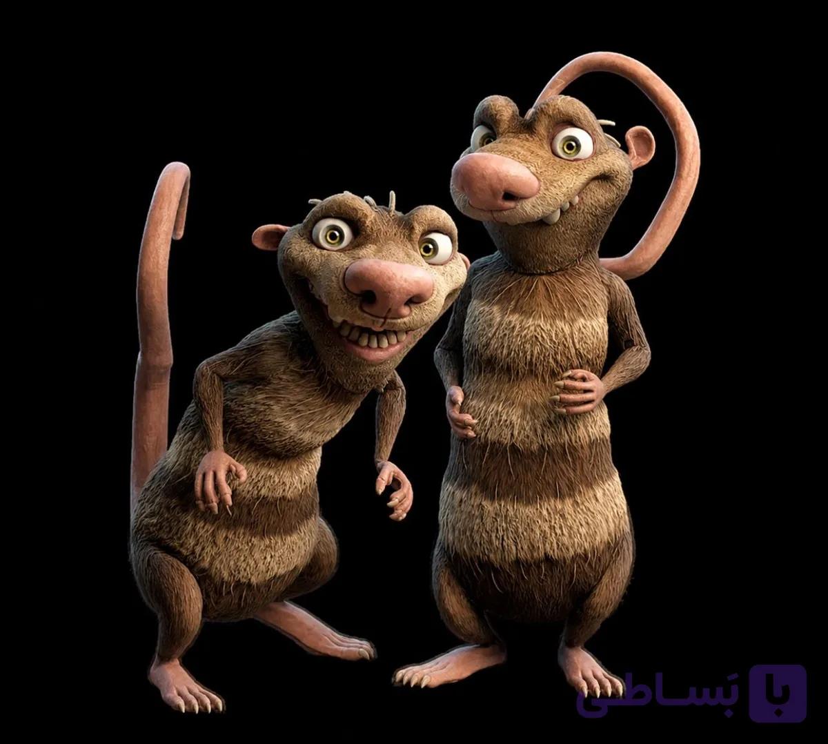 اکشن فیگور ادی و کارل ( عصر یخبندان)