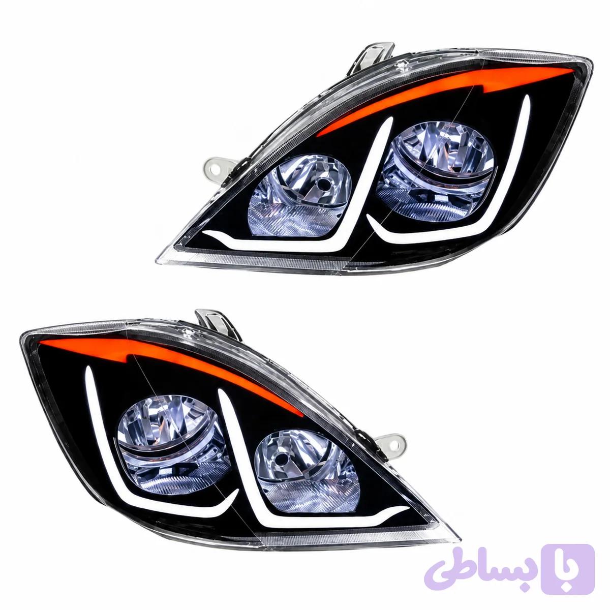 چراغ جلو اسپرت تیبا مدل S 0343 جفت — تصویر 1