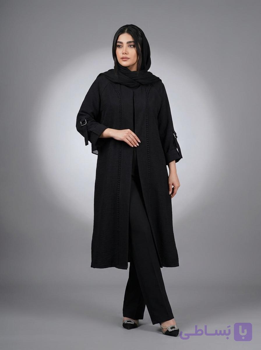مانتو بلند زنانه قد ۱۱۰سانت تابستانی