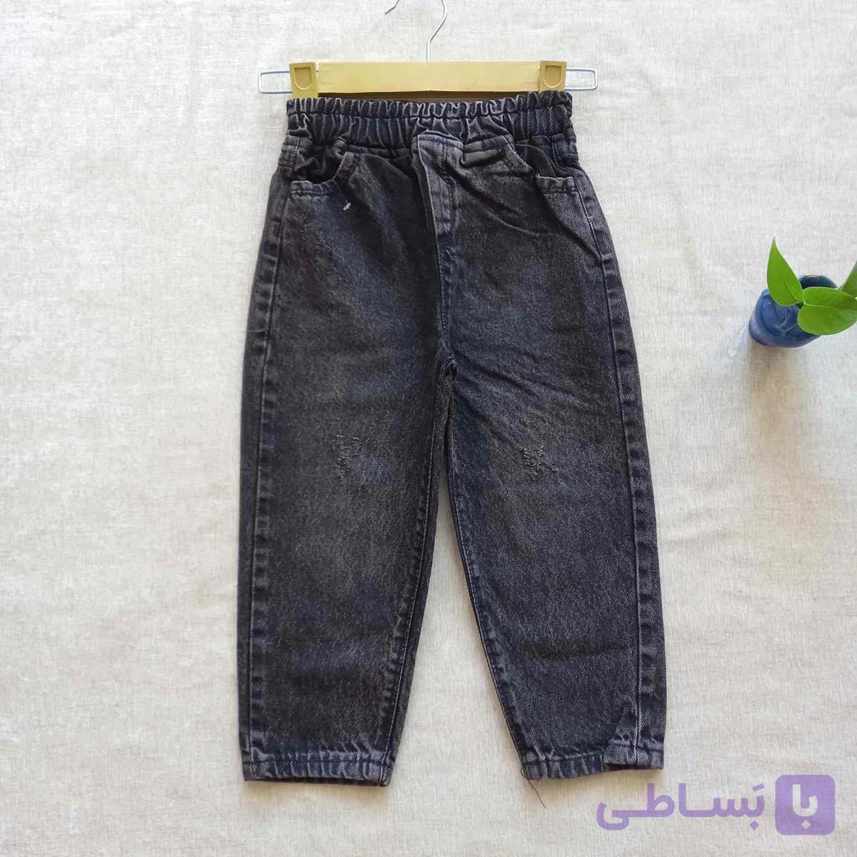 شلوار پسرانه مام جین سایز 65تا100 کد1006091 — تصویر 1