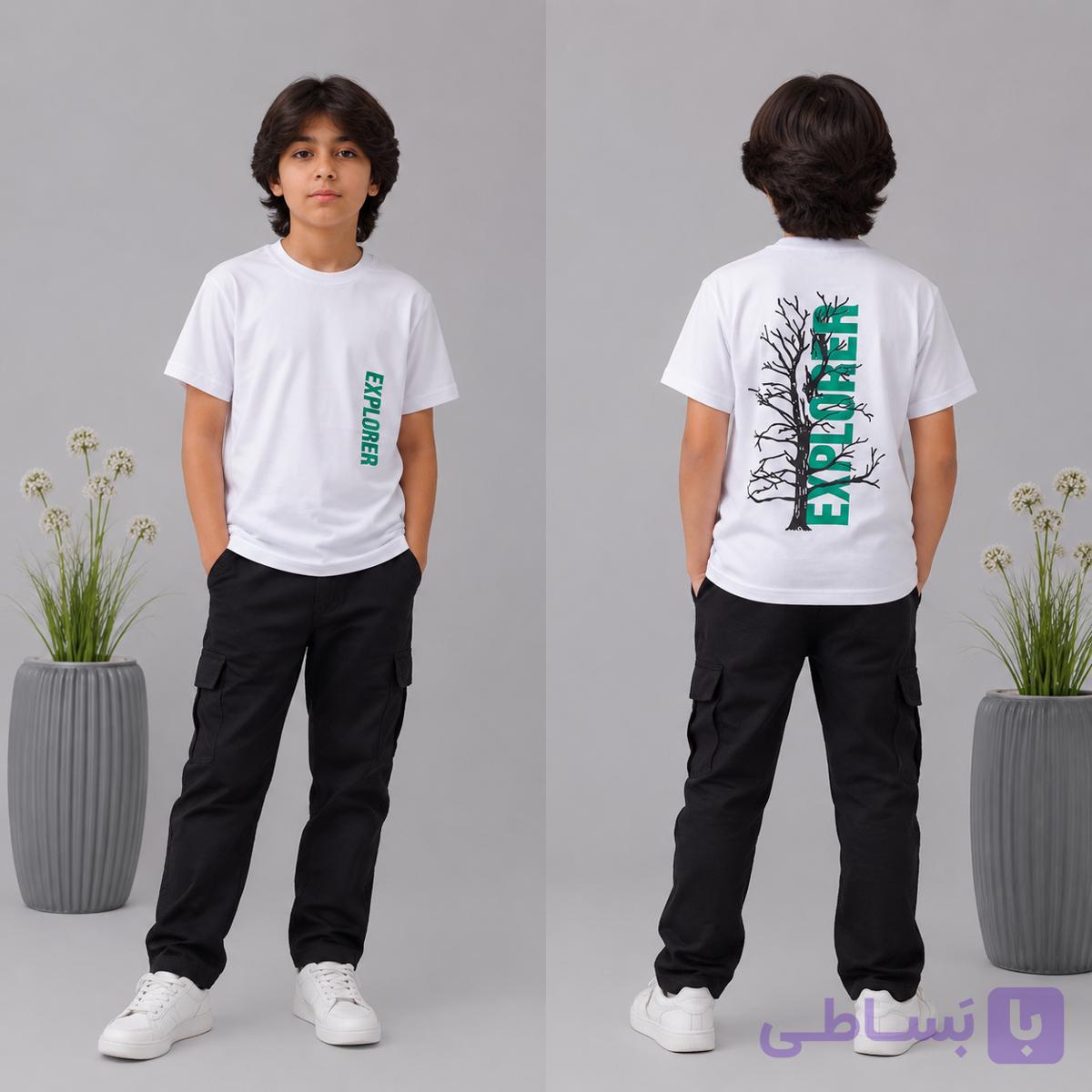 تیشرت پسرانه EXPLORER سایز70تا75 کد 2002047 — تصویر 1
