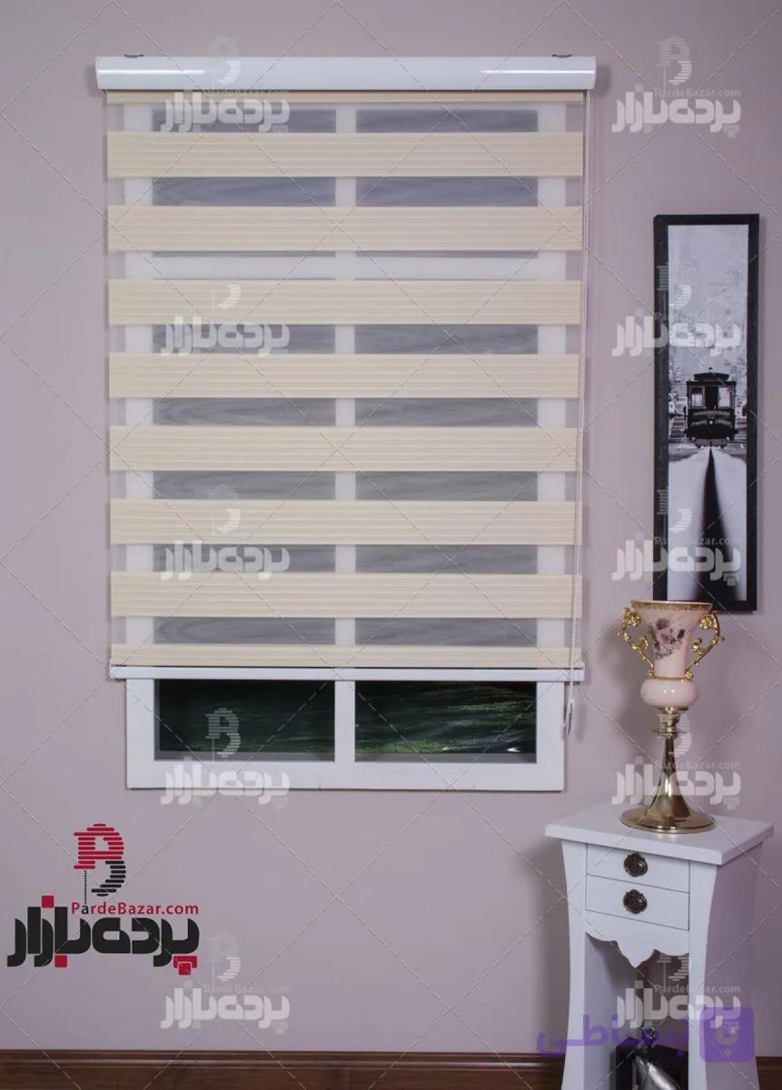 پرده زبرا تک سایز PLS-01 — تصویر 1