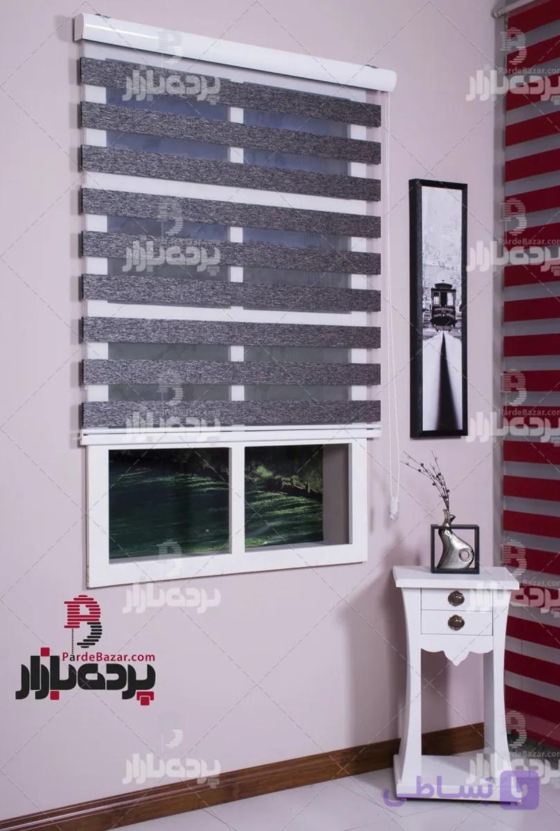 پرده زبرا تک سایز ZM-107 — تصویر 1