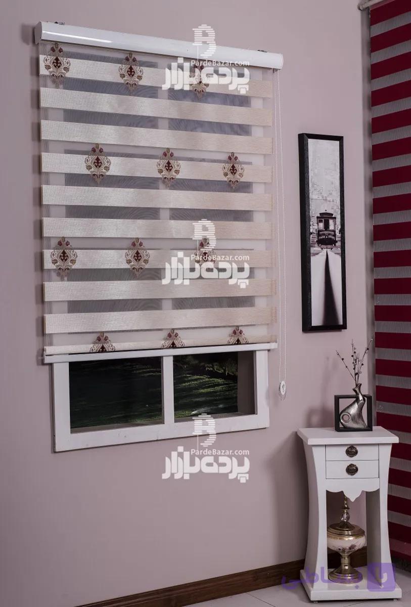 پرده زبرا مدل گلدوزی IPK 8441-Z V-01 — تصویر 1