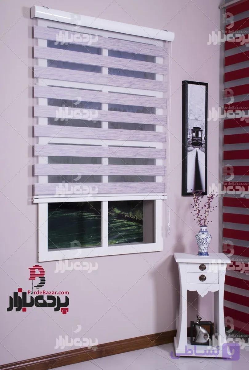 پرده زبرا تک سایز ZD-206 — تصویر 1