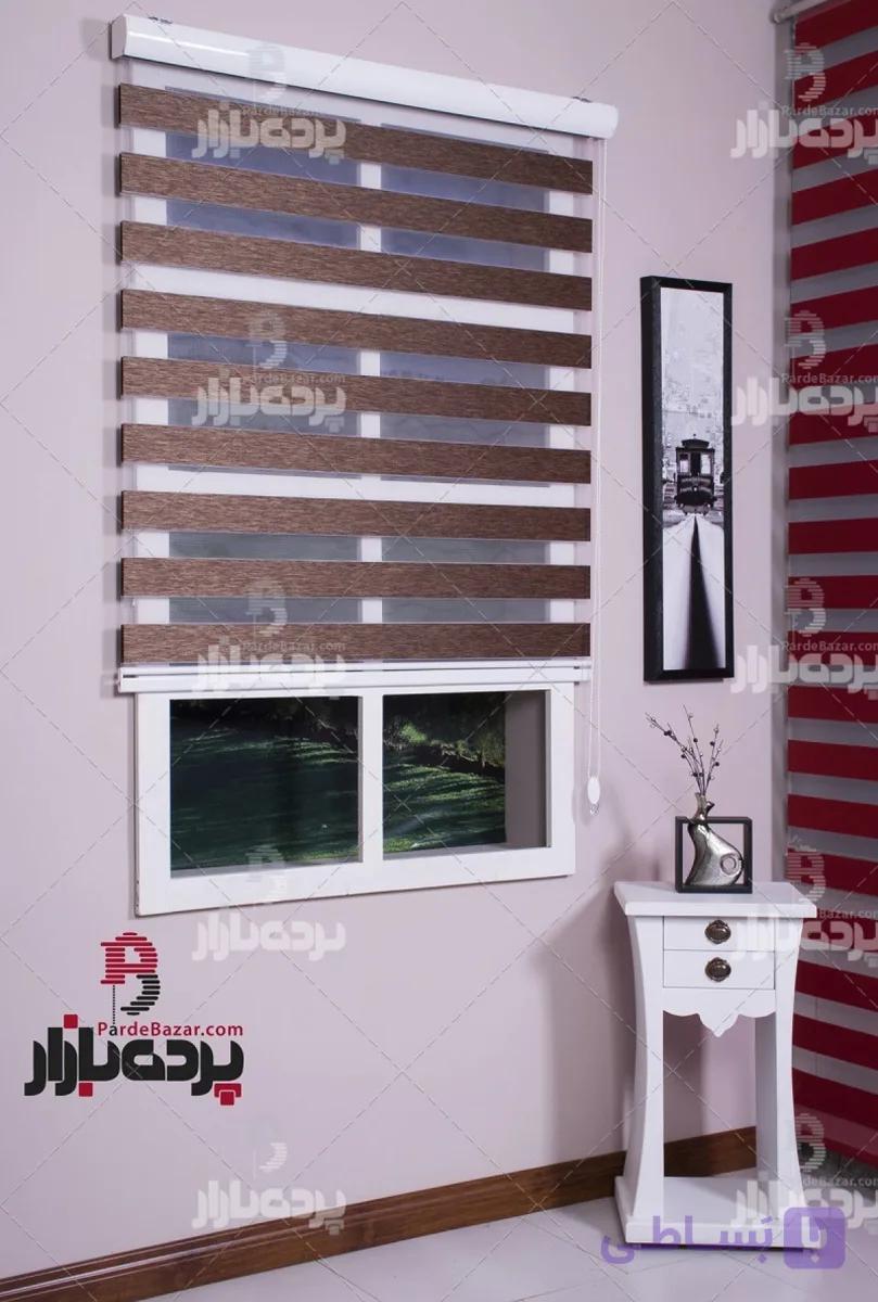 پرده زبرا تک سایز ZM-104 — تصویر 1