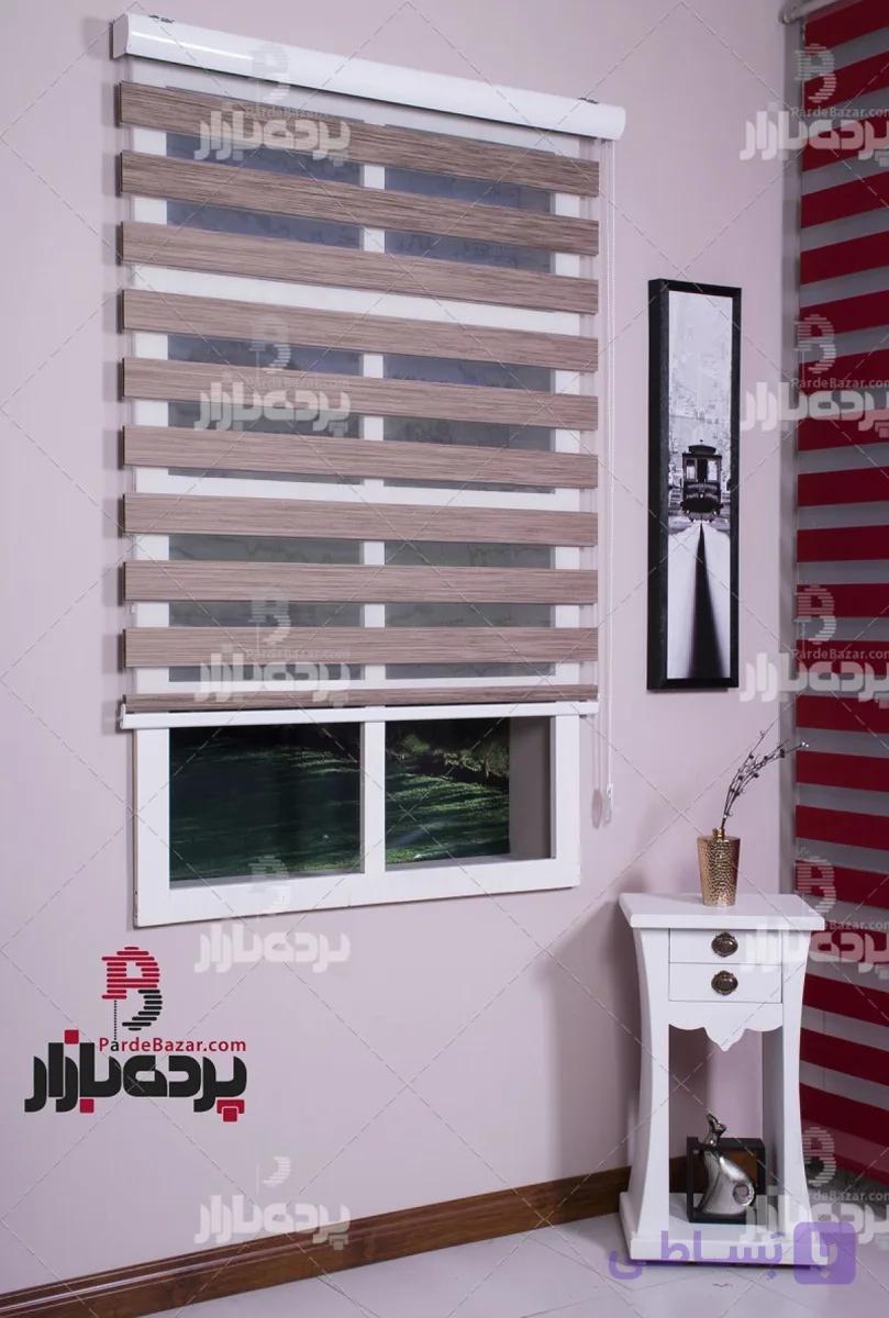 پرده زبرا تک سایز ZD-208 — تصویر 1