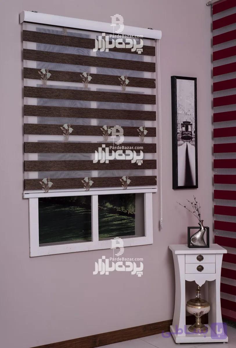 پرده زبرا مدل گلدوزی IPK 8442-Z V-05 — تصویر 1