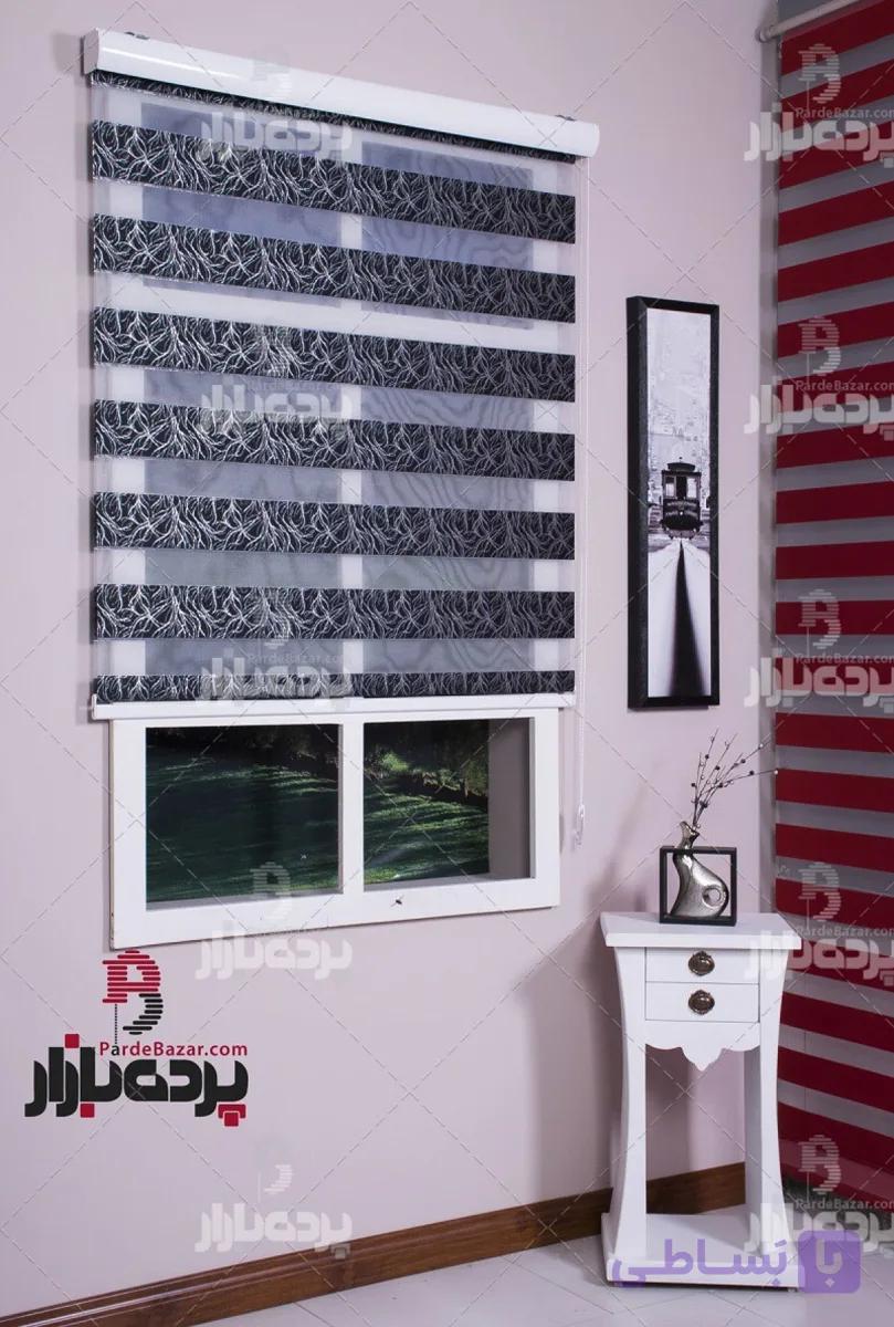 پرده زبرا تک سایز ZS-603 — تصویر 1