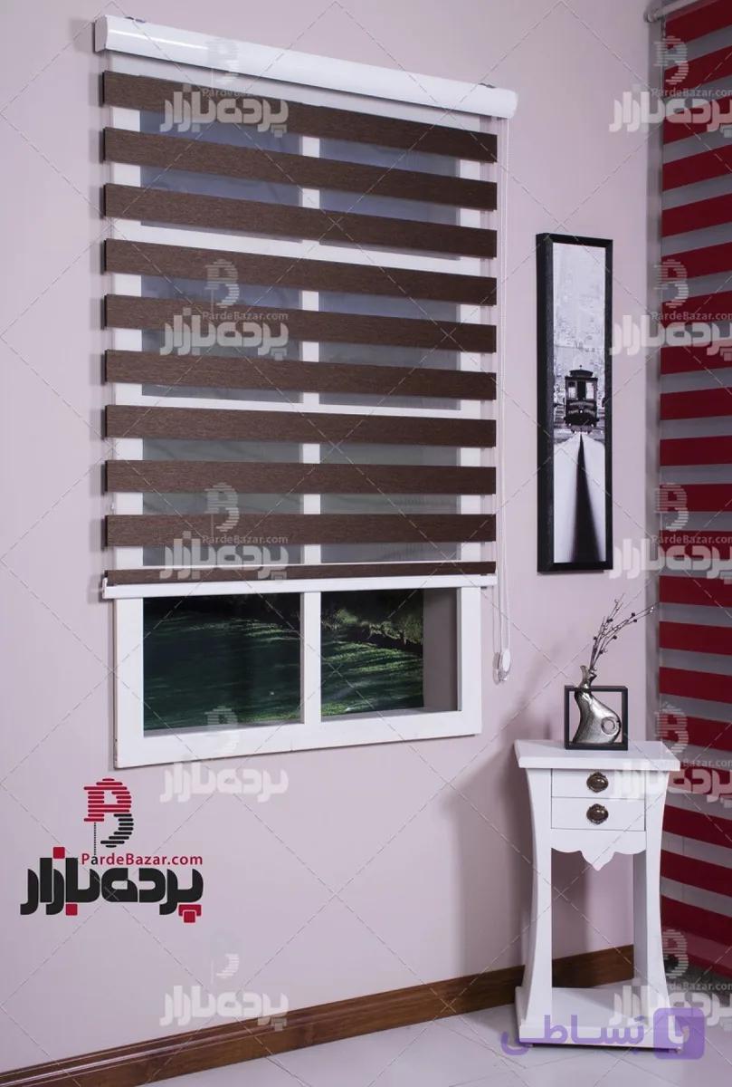 پرده زبرا تک سایز ZM-106 — تصویر 1