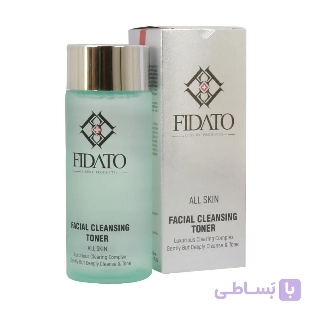 فیداتو تونر پاک کننده پوست صورت 200 میلی لیتر