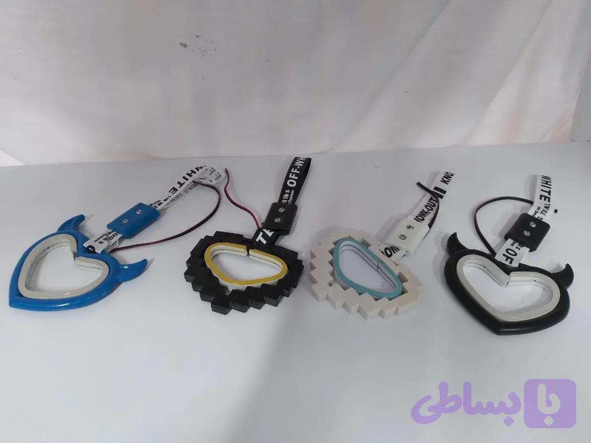آویز سوریکاوای چراغدار نورگستررنگی و نورافشان با طراحی جذاب