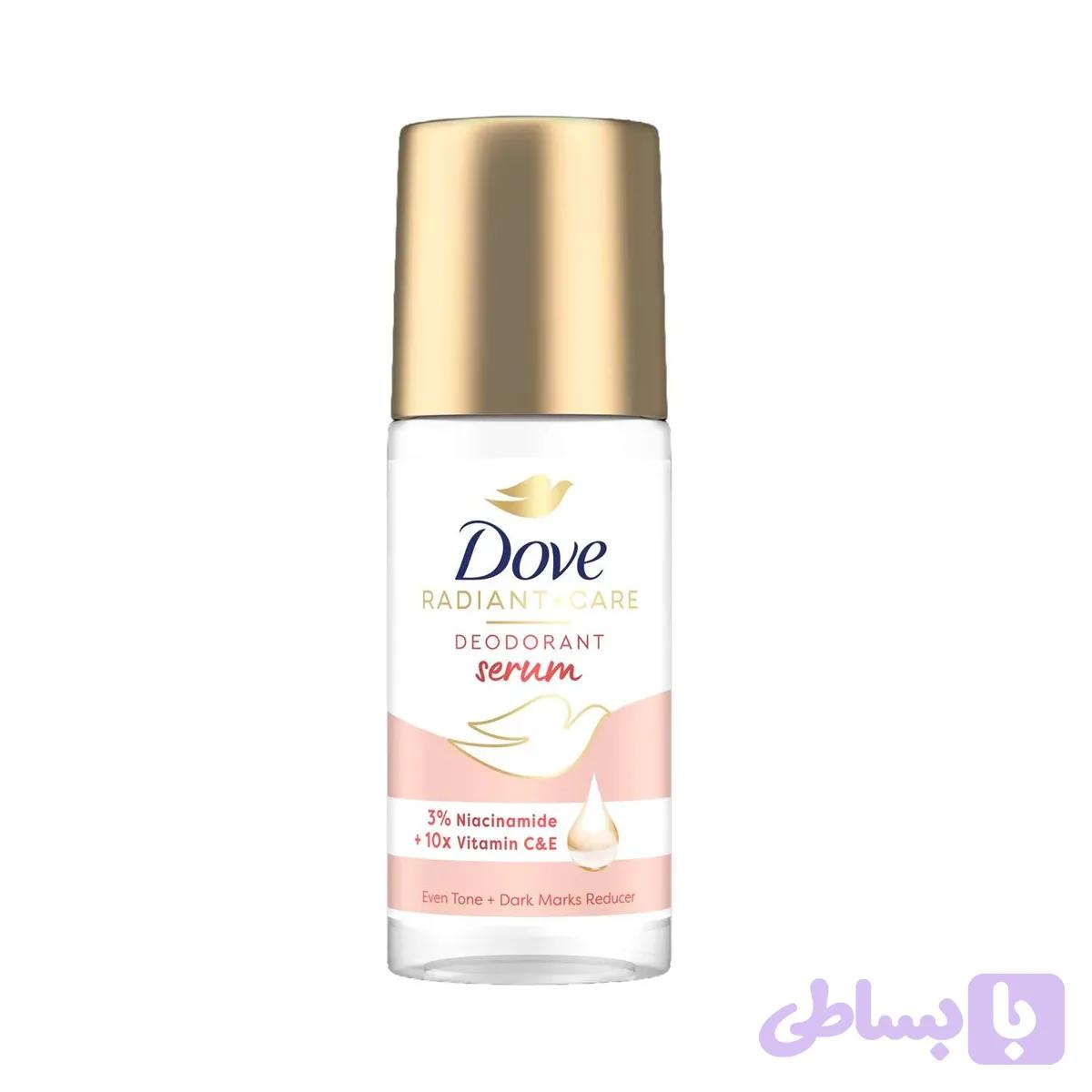 مام روشن‌کننده زیربغل داو مدل Niacinamide3 VitaminC10 حجم 45 میلی‌لیتر