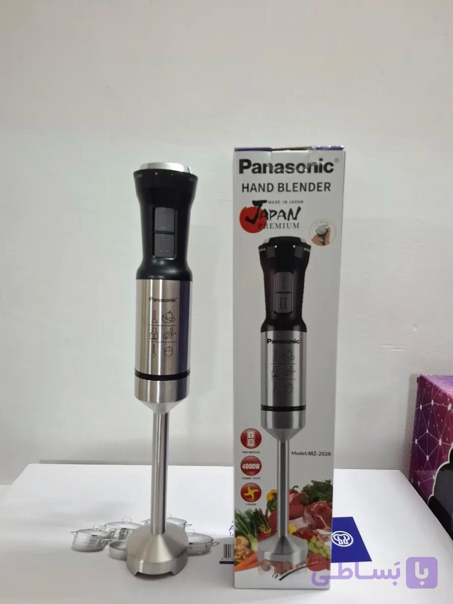 گوشت کوب برقی پاناسونیک4000وات سیم پیچ موتور تمام مس ژاپنی 4 تیغه یخ شکن سوپر سایلنت مدلMZ-2026(فروش ویژه)