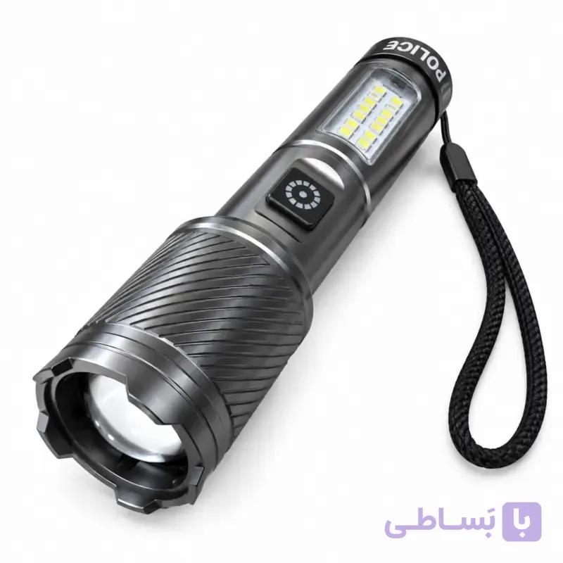 چراغ قوه دستی دیپ کینگ مدل POLICE -652با نور مهتابی — تصویر 1