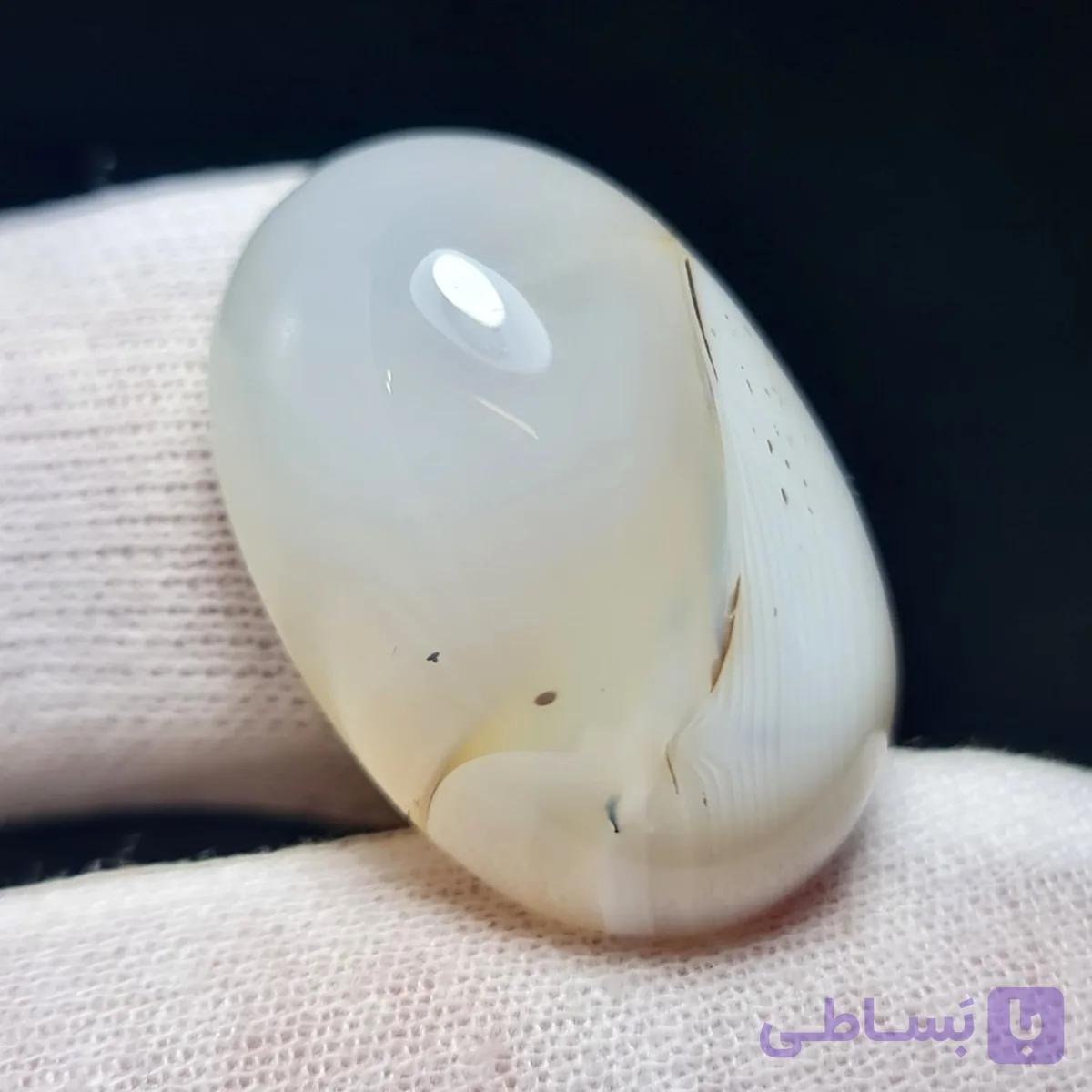 نگین درشت سنگ عقیق خاص معدنی کد 29927