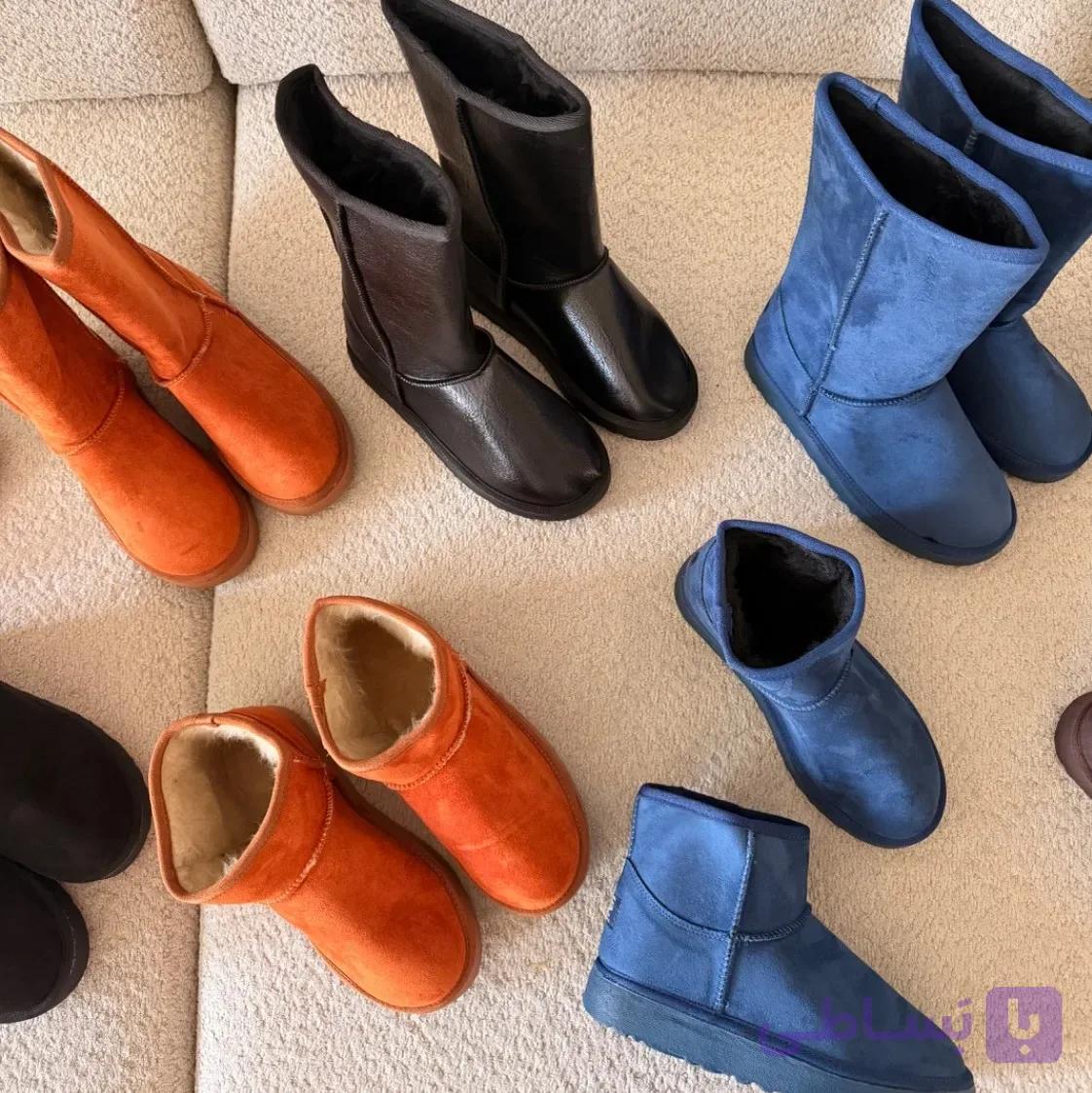 بوت زنانه مدل آگ کوتاه ugg بدون لژ — تصویر 1