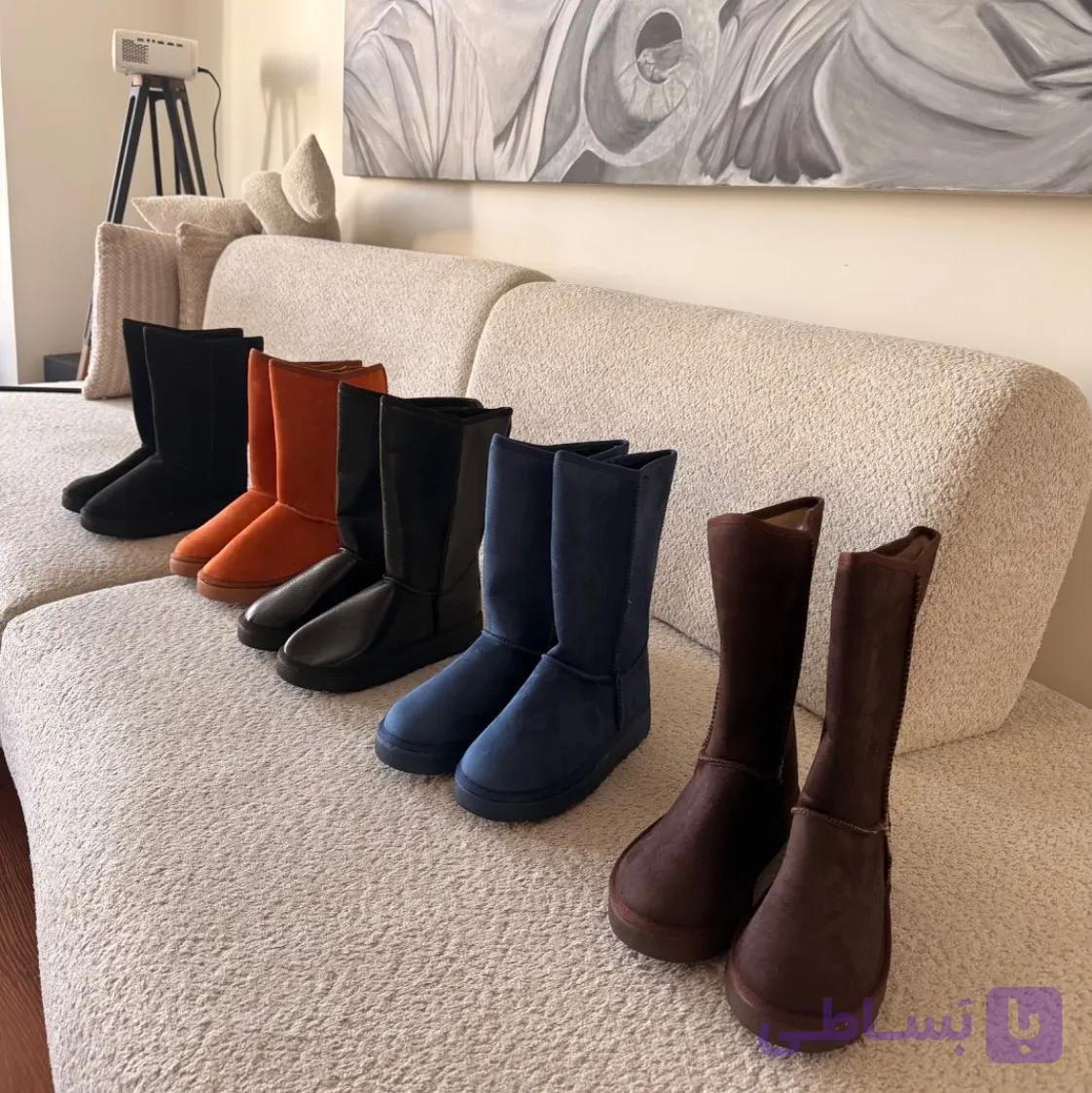 بوت زنانه مدل آگ بلند ugg — تصویر 1