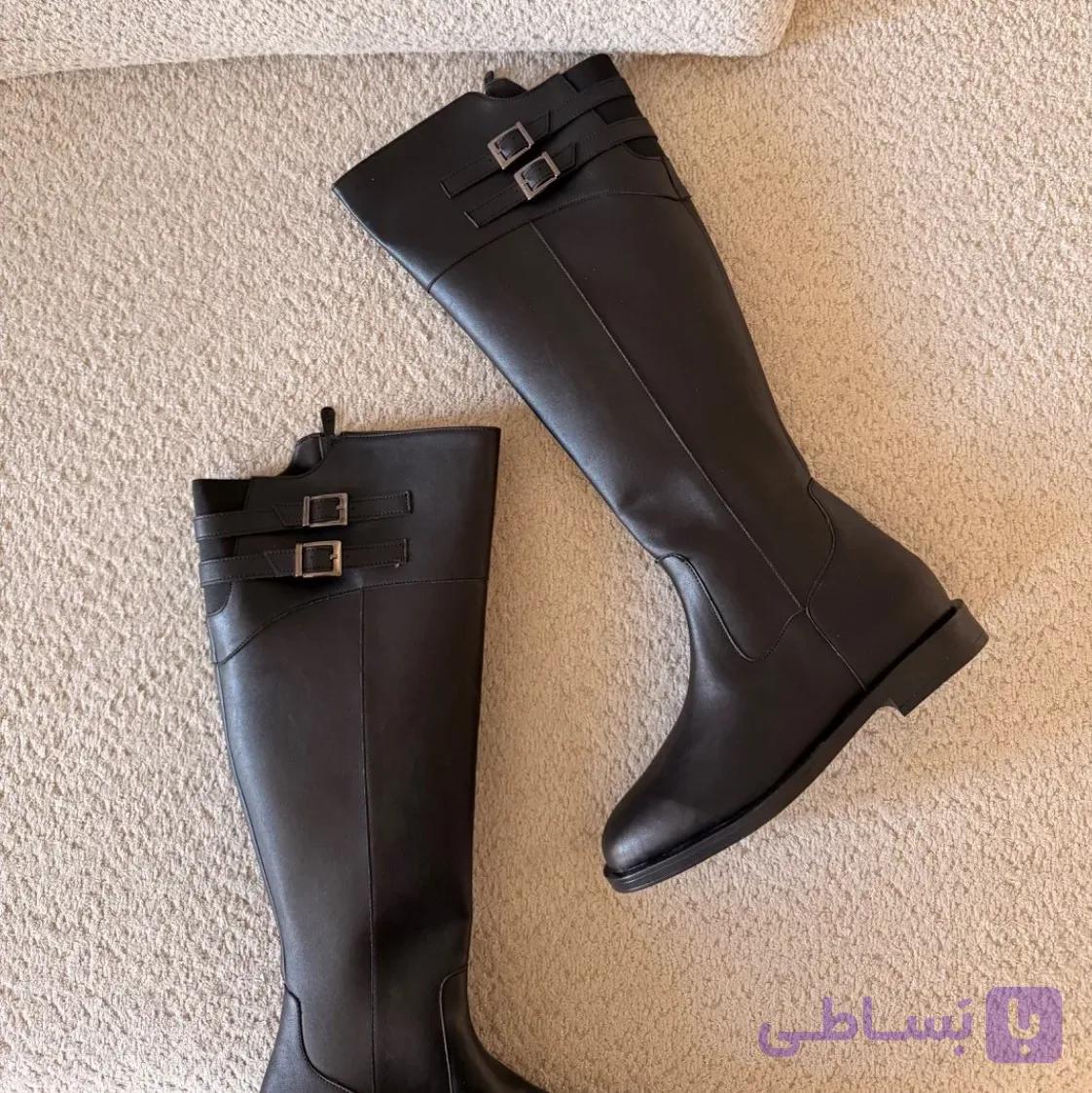 بوت بلند چکمه زنانه مدل ژوپیتر — تصویر 1