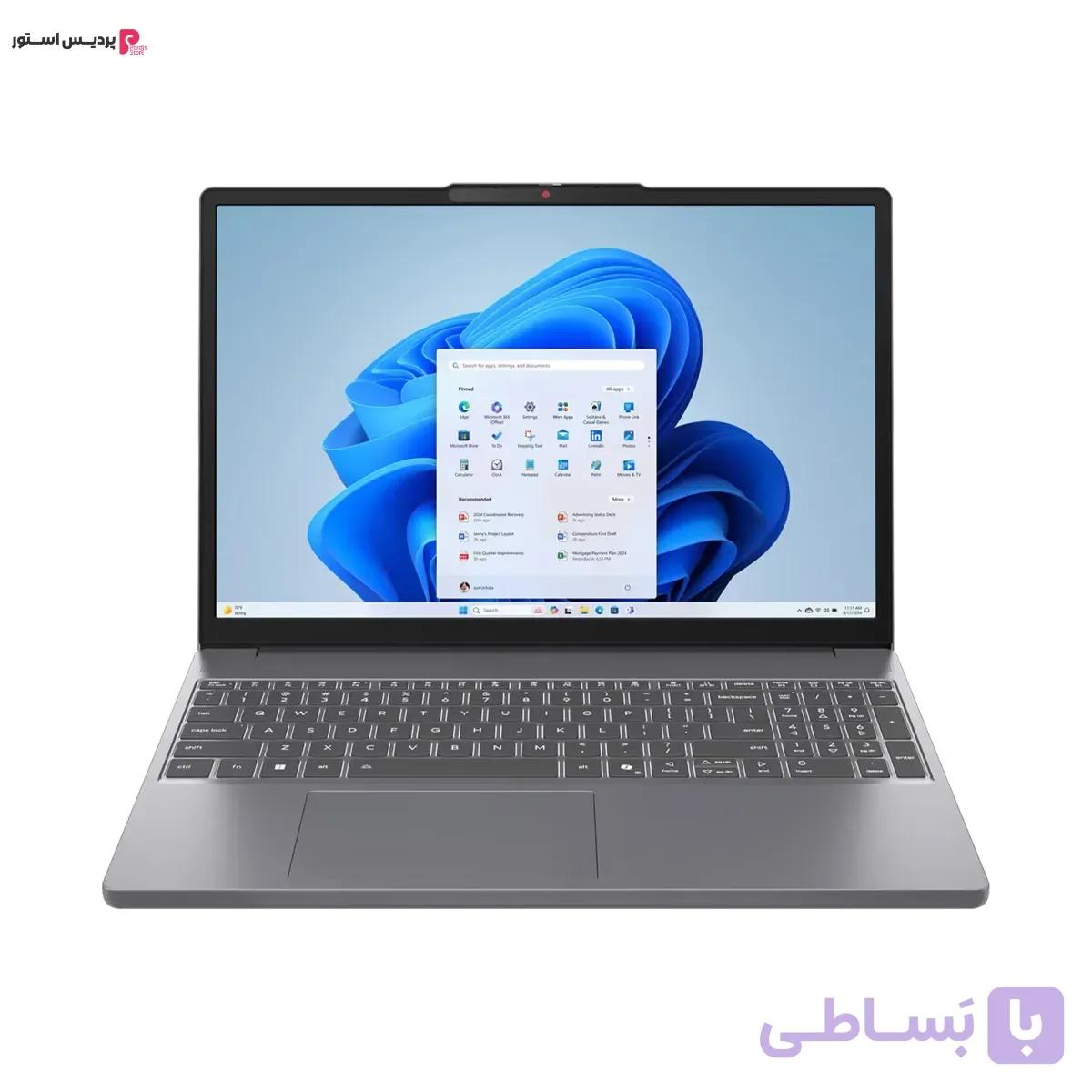 لپ تاپ لنوو LENOVO IdeaPad Slim 3 15APR10 Ryzen 7 170 16GB 512GB WUXGA 60Hz — تصویر 1