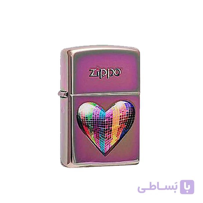 فندک اورجینال زیپو مدل  Mosaic Heart — تصویر 1