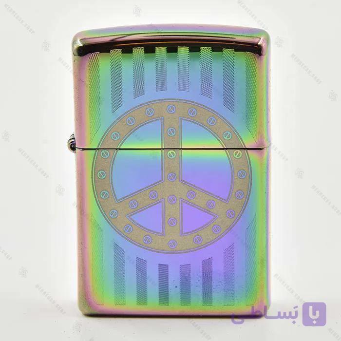 فندک سیگار زیپو – RIVIT PEACE SIGN