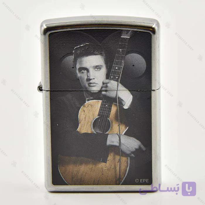 فندک زیپو طرح گیتار الویس پریسلی – ELVIS GUITAR