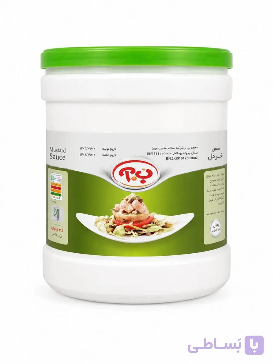 سس مایونز کم چرب به آ دبه 1800 گرمی Mayonesa Baja en Grasa Beh-A – Cubo de 1,8 kg