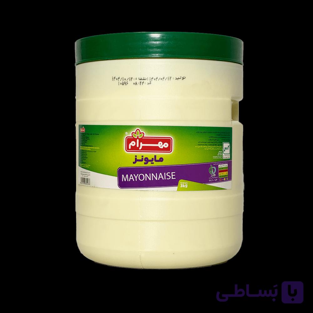سس مایونز پر چرب 8 کیلویی مهرام دبه Salsa Mayonesa Entera Mehram – Cubeta de 8 kg