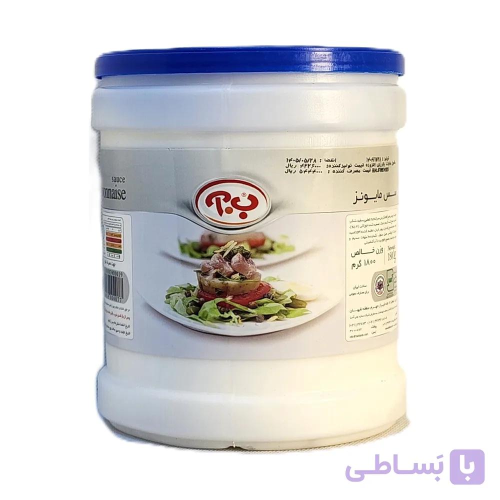 سس مایونز پرچرب به آ دبه 1800 گرمی Mayonesa Entera Beha – Cubeta de 1,8 kg
