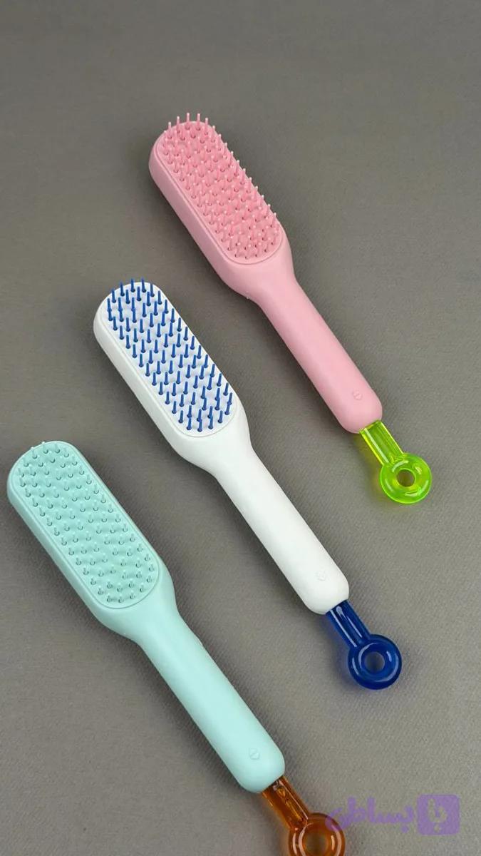 برس مو جادویی دندانه جمع شونده | گره بازکن و تمیزشونده Magic Hair Brush — تصویر 1