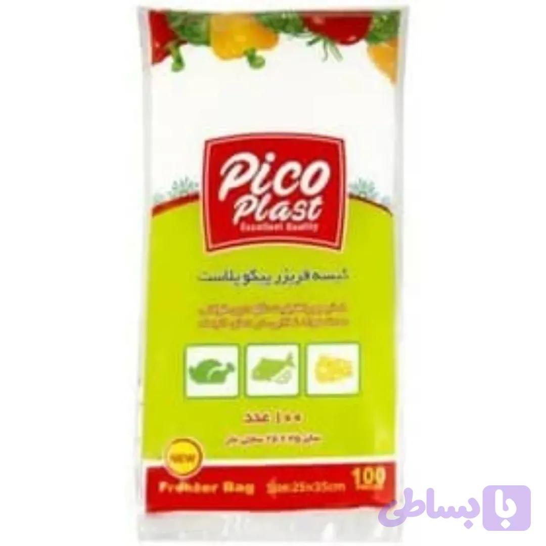 پلاستیک فریزر پیکو ۱۰۰عددی در بسته بندی