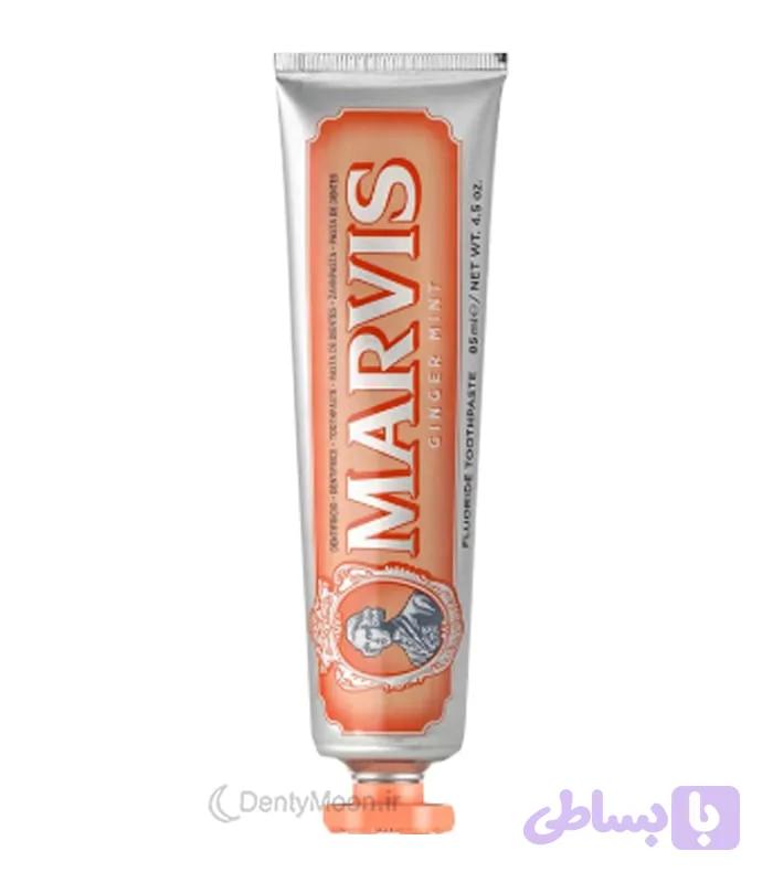 خمیر دندان مارویس مدل Marvis Ginger