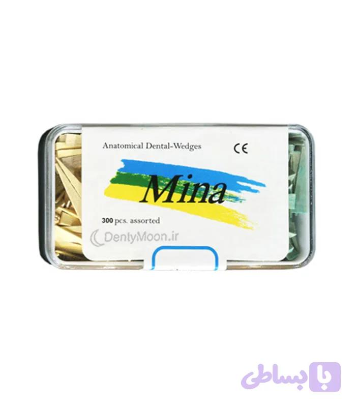 وج چوبی مینا Mina Wooden Wedge — تصویر 1
