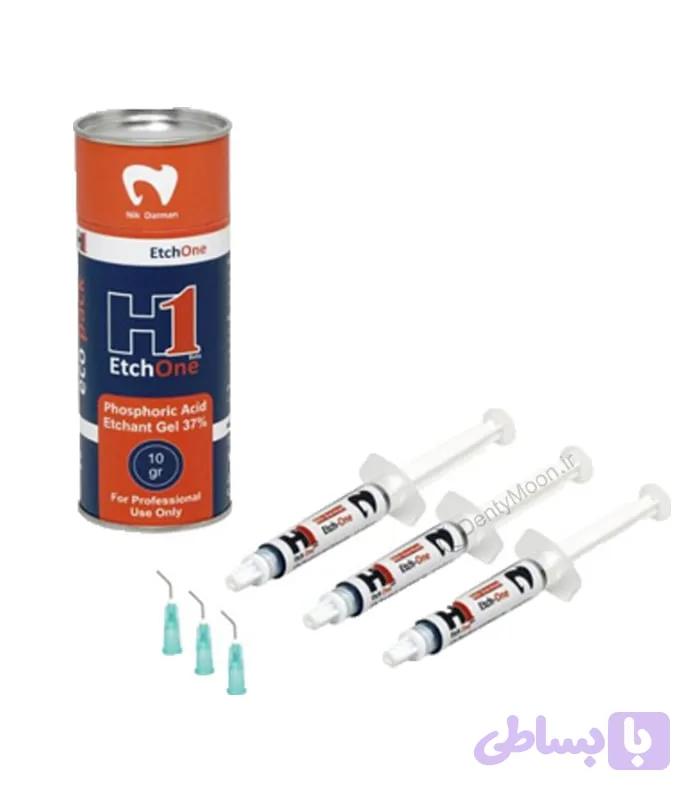 ژل اسید اچ سه سرنگ نیک درمان H1 Etchant Gel