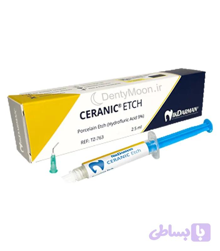 ژل اسید اچ پرسلن نیک درمان CERANIC ETCH