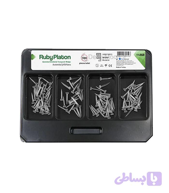 وج آناتومیک شفاف روبی Ruby Transparent Wedge