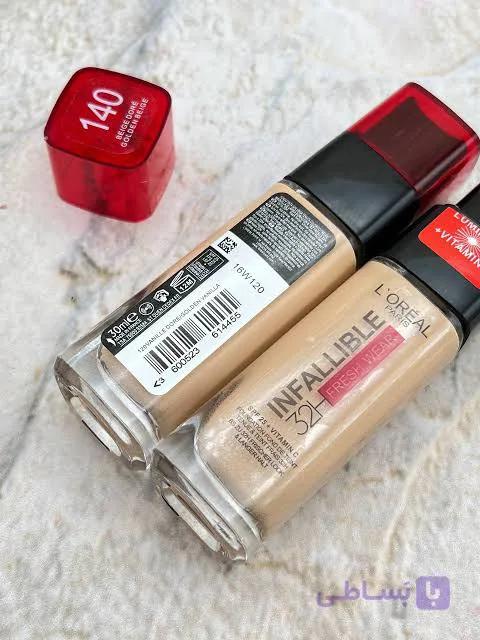 کرم پودر لورال L'ORÉAL/های کپی/کیفیت عالی /فول کاور